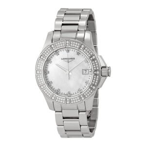Longines Conquest Mother of Pearl Dial Stainless Steel Ladies Watch L32800876