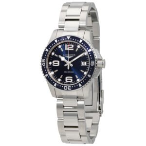 Longines HydroConquest Quartz Blue Dial Ladies Watch L3.340.4.96.6