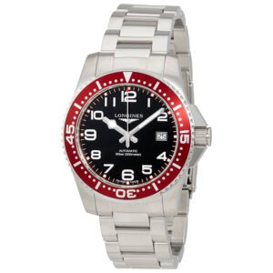 Longines HydroConquest Black Dial Stainless Steel Automatic Men's Watch L36954596