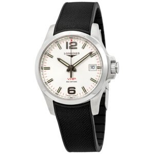 Longines Conquest V.H.P. White Dial Men's Watch L37164769