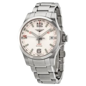 Longines Conquest V.H.P. Quartz Silver Dial Men's Watch L37184766