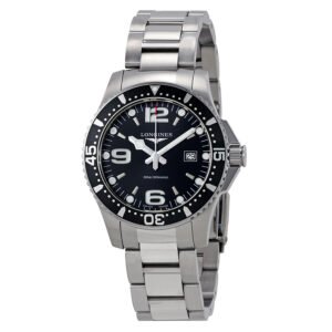Longines HydroConquest Black Dial Men's 39mm Watch L3.730.4.56.6