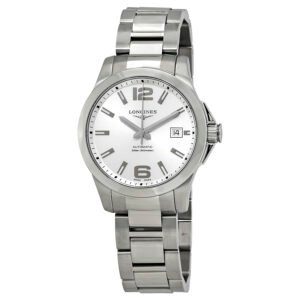 Longines Conquest Automatic Silver Dial Men's 39mm Watch L3.776.4.76.6