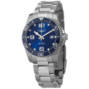 Longines Hydroconquest Automatic Blue Ceramic Bezel 41 mm Men's Watch L3.781.4.96.6