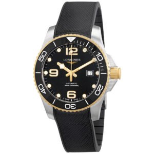 Longines Hydroconquest Automatic Black Dial Men's Watch L3.782.3.56.9