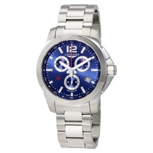 Longines Conquest Chronograph Blue Dial Men's Watch L38004966