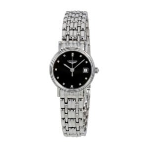 Longines Presence Black Dial Ladies Watch L42204976