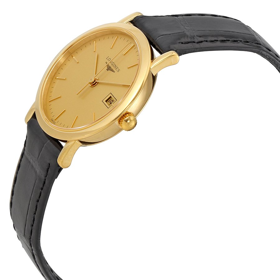 Longines Presence Champagne Dial Ladies 18K Yellow Gold Watch L4.279.6.32.0 - Image 2