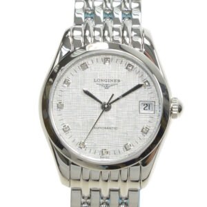 Longines La Grande Automatic Diamond Silver Dial Ladies Watch L4.398.4.77.6