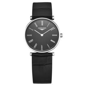 Longines La Grande Classique Quartz Black Dial Ladies Watch L4.512.4.51.2