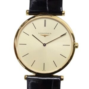 Longines La Grande Classique Quartz Gold Dial Ladies Watch L4.709.2.32.2