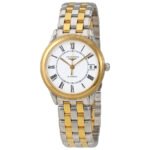 Longines Flagship Automatic White Dial Ladies Watch L4.774.3.21.7