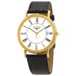 Longines Presence Quartz White Dial Men's Watch L4.790.2.11.2