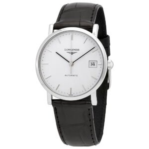Longines Elegant Automatic Matt White Dial Ladies Watch L4.809.4.12.2