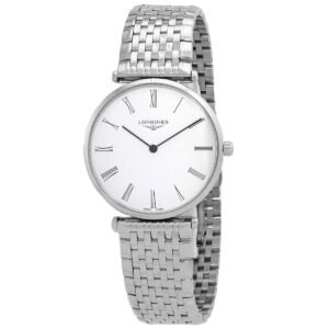 Longines La Grande Quartz White Dial Men's Watch L4.866.4.11.6