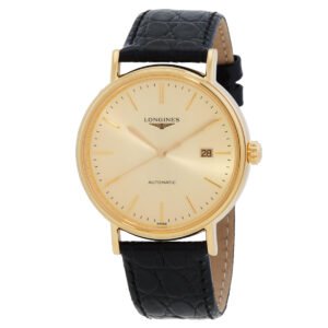 Longines Presence Automatic Champagne Dial Watch L4.922.2.32.2