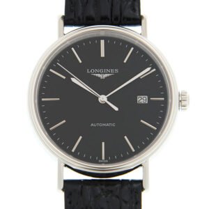 Longines Presence Automatic Black Dial Unisex Watch L4.922.4.52.2