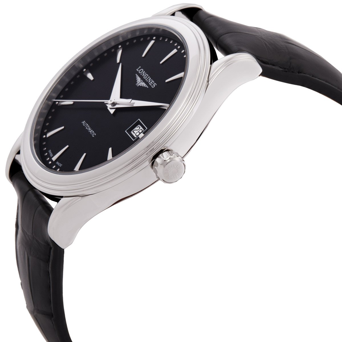 Longines Flagship Automatic Black Dial Men's Watch L4.984.4.59.2 - Image 2