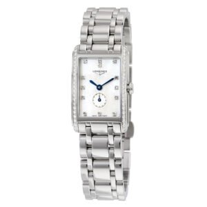 Longines Dolce Vita White Mother of Pearl Dial Ladies Watch L52550876