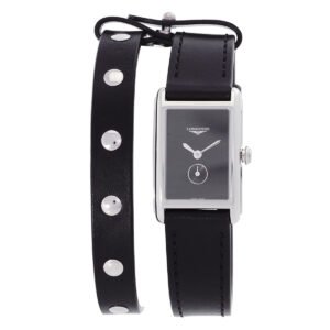 Longines Dolcevita X YVY Quartz Black Dial Ladies Watch L5.255.4.59.2