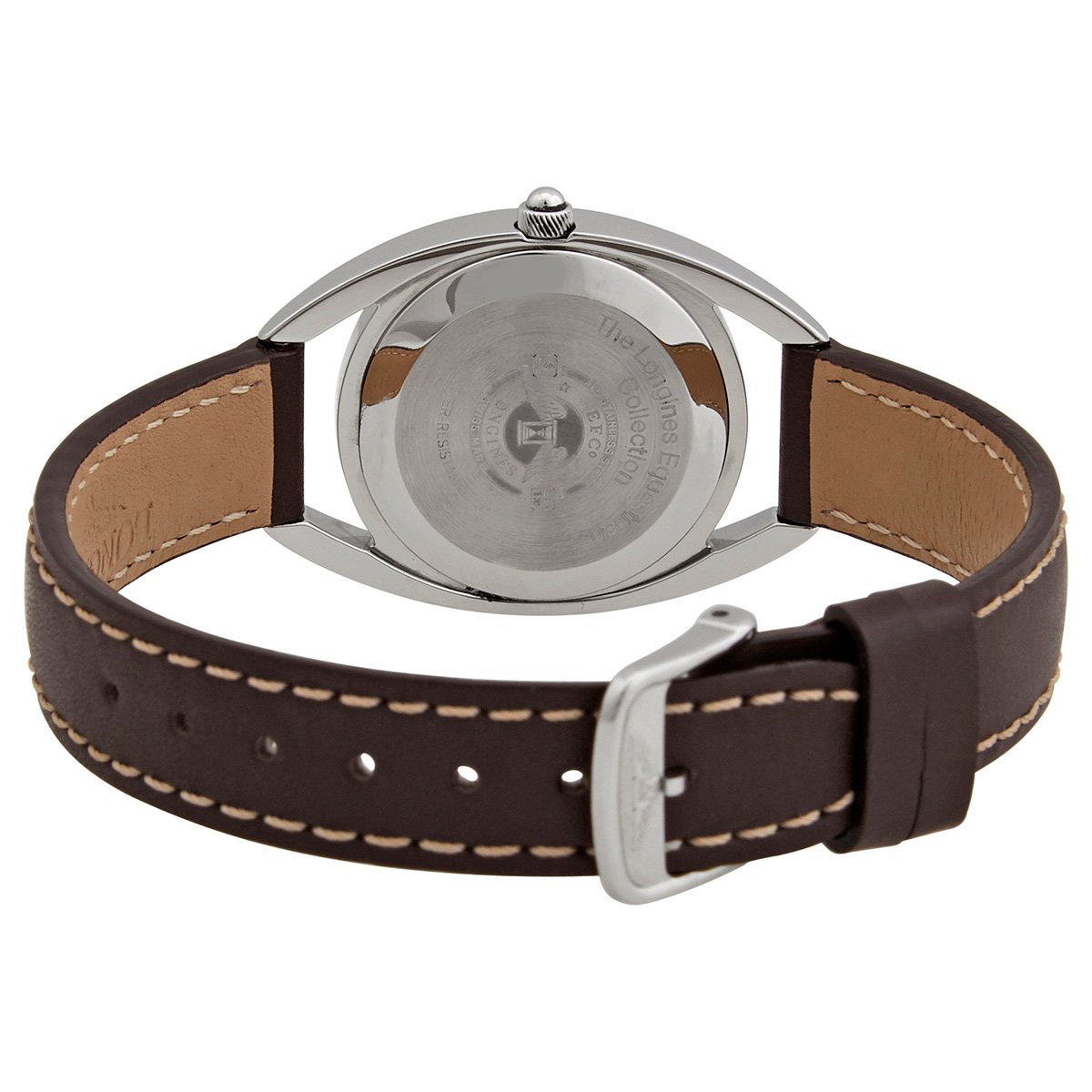 Longines Equestrian Collection Quartz Silver Dial Ladies Watch L6.136.0.73.2 - Image 3
