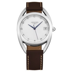 Longines Equestrian Quartz Diamond White Dial Ladies Watch L6.138.4.87.2