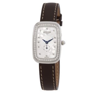 Longines Equestrian Quartz Diamond Silver Dial Ladies Watch L6.141.0.77.2