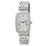 Longines Equestrian Quartz Silver Dial Ladies Watch L6.143.4.71.6