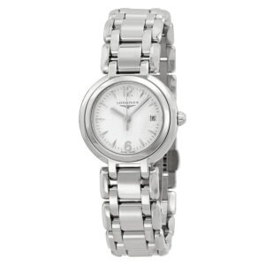 Longines Primaluna White Dial Stainless Steel Ladies Watch L81104166