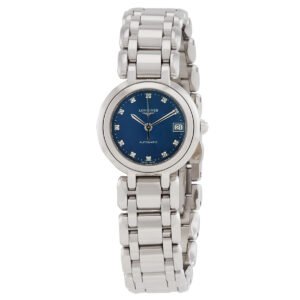 Longines Prima Luna Automatic Diamond Ladies Watch L8.111.4.98.6