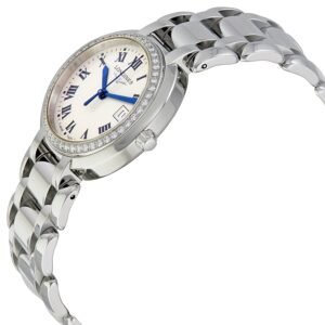 Longines Prima Luna Silver Dial Diamond Ladies Watch L8.112.0.71.6