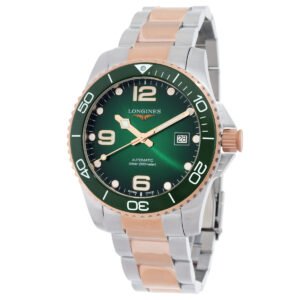 Longines Hydroconquest Automatic Green Dial Men's Watch L3.781.3.08.7
