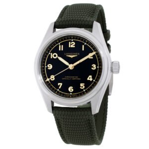 Longines Spirit Pilot Automatic Black Dial Men's Watch L3.809.4.53.9