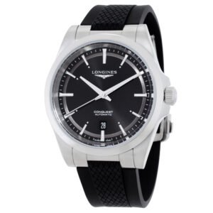 Longines Conquest Automatic Black Dial Men's Watch L3.830.4.52.9