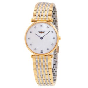 Longines La Grande Classique Quartz Diamond Ladies Watch L4.512.2.87.D