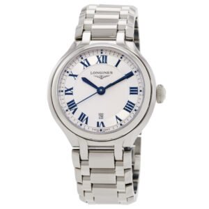 Longines Primaluna Quartz Silver Dial Ladies Watch L8.142.4.71.6