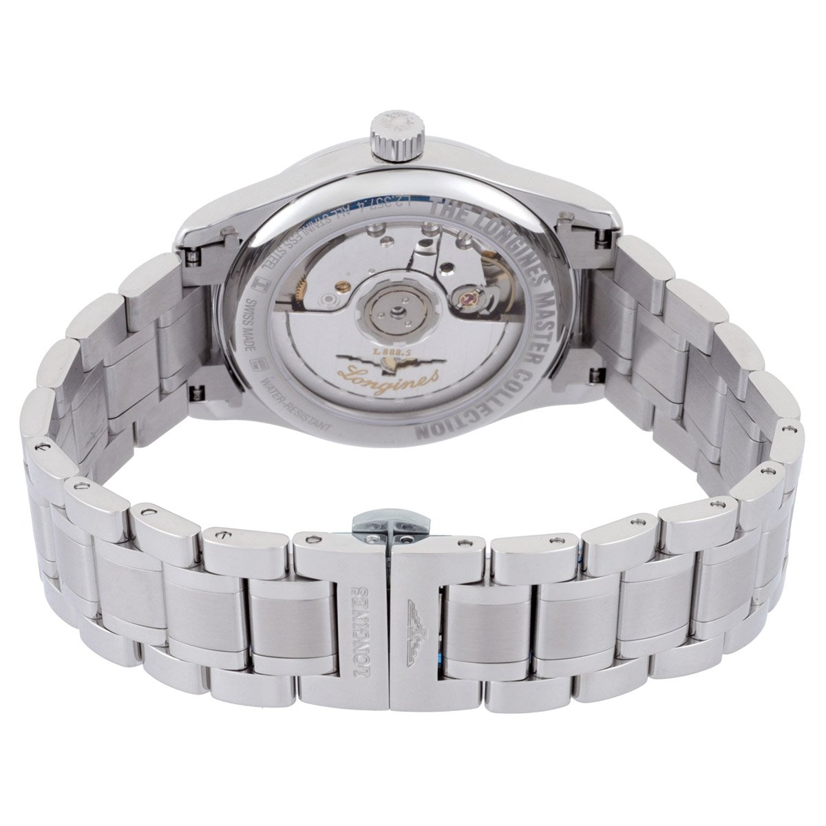 Master Automatic Diamond Orange Dial Ladies Watch L2.357.4.08.6 - luxury watch