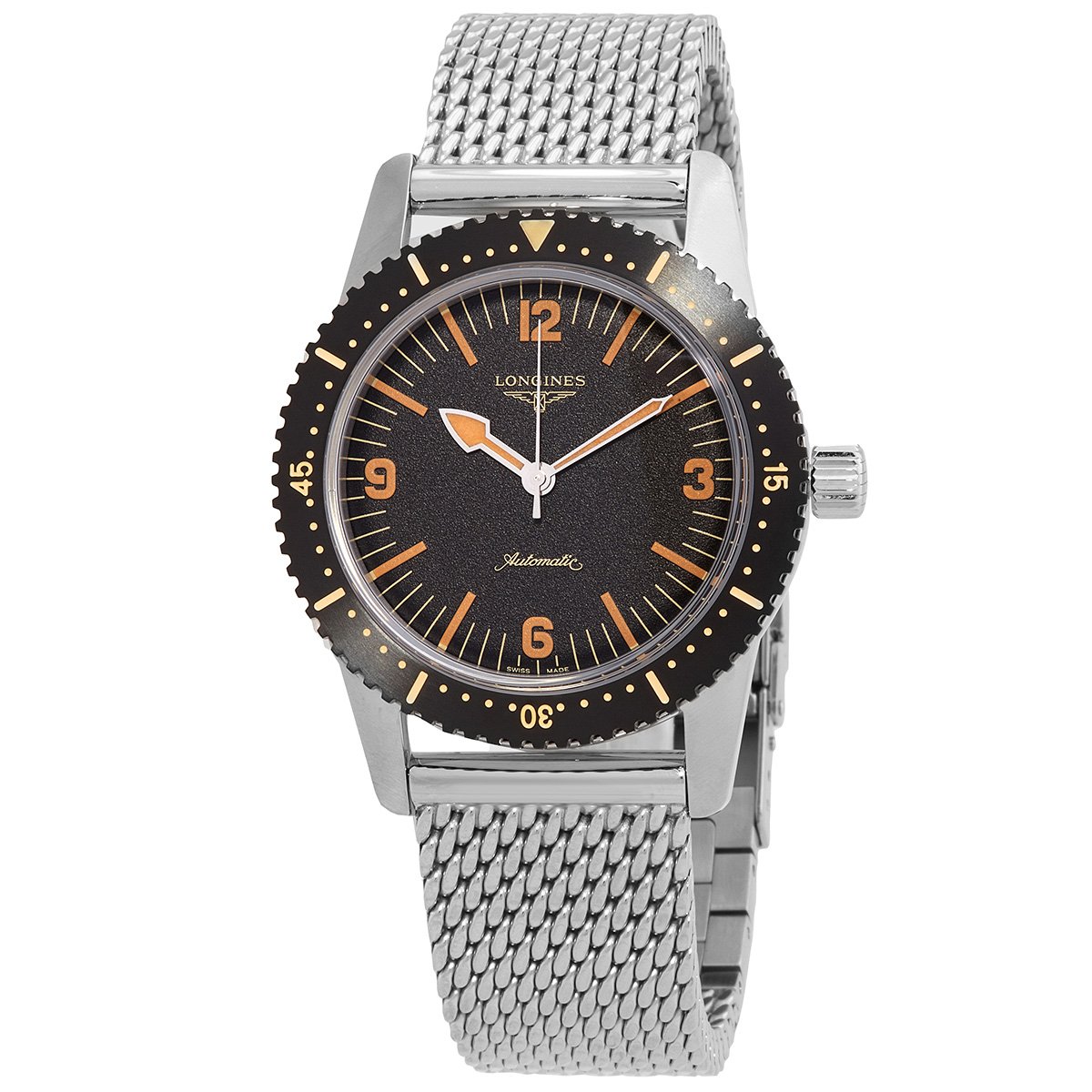 Heritage Automatic Black Dial Men's Watch L2.822.4.56.6 - luxury watch