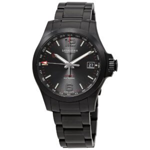 LONGINES Conquest V.H.P. Quartz Black Dial Men's Watch L37182566