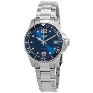 Hydroconquest Quartz Blue Dial Ladies Watch L3.370.4.96.6 - luxury watch