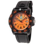 Sea Lion 38mm Black and Orange Dial Men's Quartz Watch X2.2079