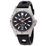 Mergulhador GMT Quartz Black Dial Men's Watch MRGAN - luxury watch
