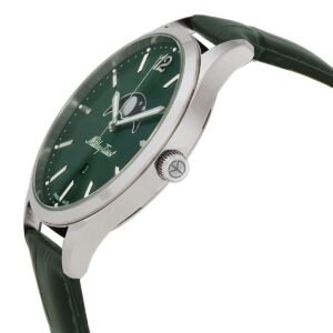 MATHEY-TISSOT Urban Moon Quartz Moon Phase Green Dial Men's Watch H411LAVM