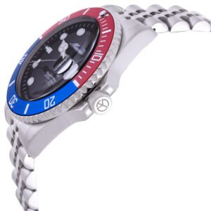 MATHEY-TISSOT Mathy Ceramic Quartz Black Dial Men's Watch H901CRAR