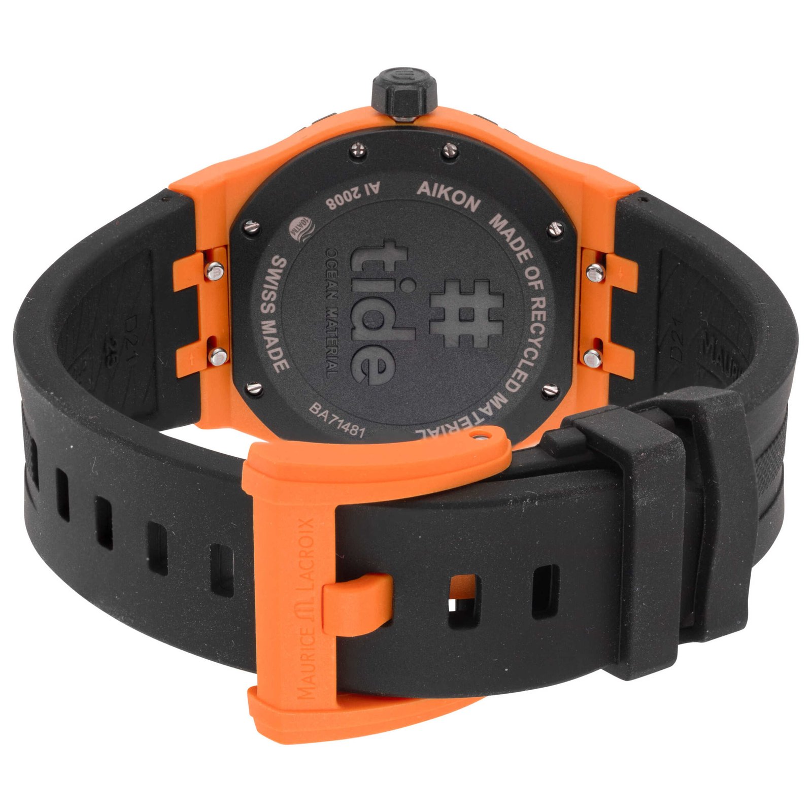 Aikon #Tide 40mm Orange Dial Men's Quartz Watch AI2008-50050-300-0 - Image 3