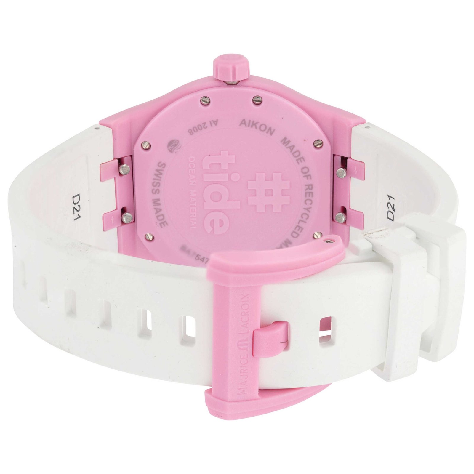 Aikon #Tide 40mm Pink Dial Unisex Quartz Watch AI2008-EEEE1-3A0-0 - Image 3