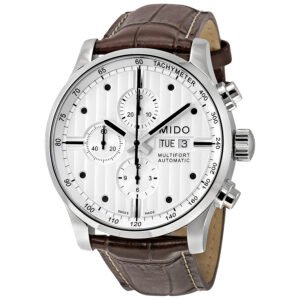 Mido Multifort Chronograph Grey Dial Men's Watch M0056141603100