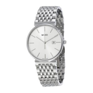 Mido Dorada Silver Dial Ladies Watch M0096101103100