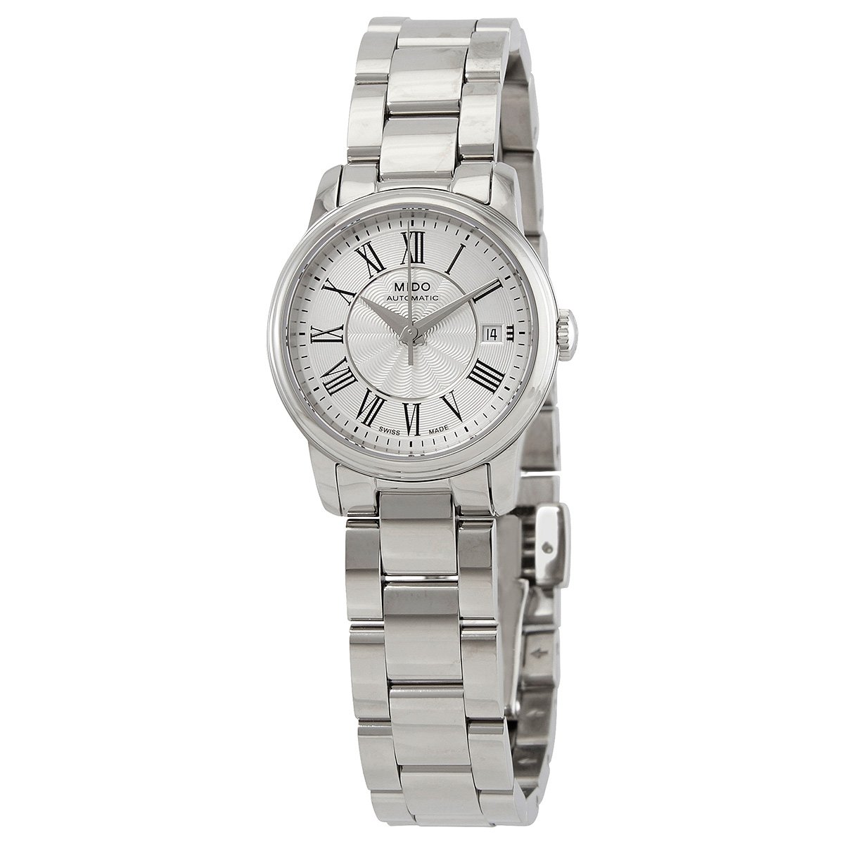 Mido Baroncelli III Automatic Silver Dial Ladies Watch M0100071103309 - Image 3