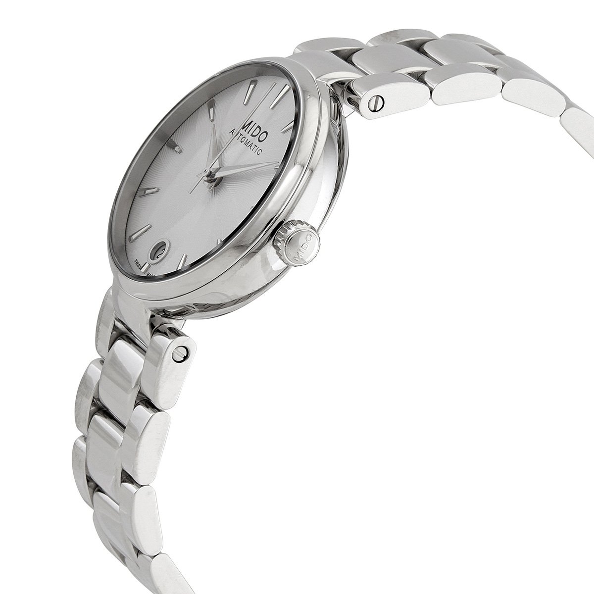 Mido Baroncelli Automatic Silver Dial Ladies Watch M0222071103110 - Image 2